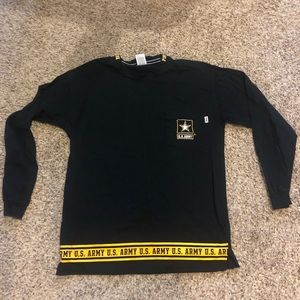 Pink Army long sleeve shirt